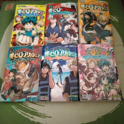 My Hero Academia Team Up Mission Vol.1-6 Latest Full set My Hero Academia Team Up Mission Vol.1-6 Latest Full set