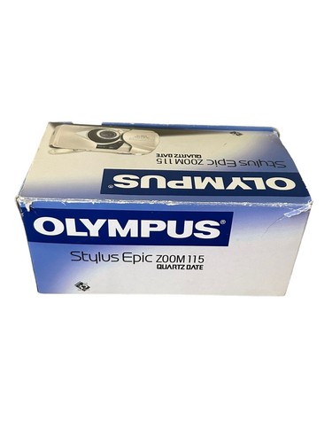 Olympus Stylus Epic Zoom 115 Deluxe 35mm Point & Shoot Camera with Original Box - Picture 14 of 17