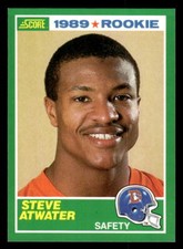 1989 Score #263 Steve Atwater Rookie RC
