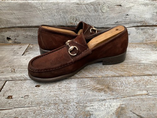 Mocassini Gucci horsebit tomford epoca pelle marrone taglia 40 UK6 - Foto 14 di 19
