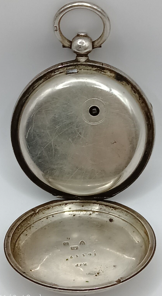 Antique Silver Pocket Watch by Robert John Pike (1886 /1888) Not