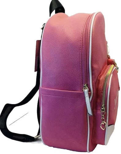 Juicy Couture Pink/White Fashionista Sports Backpack Y2K - NWT Pink Lemonade - Picture 3 of 6
