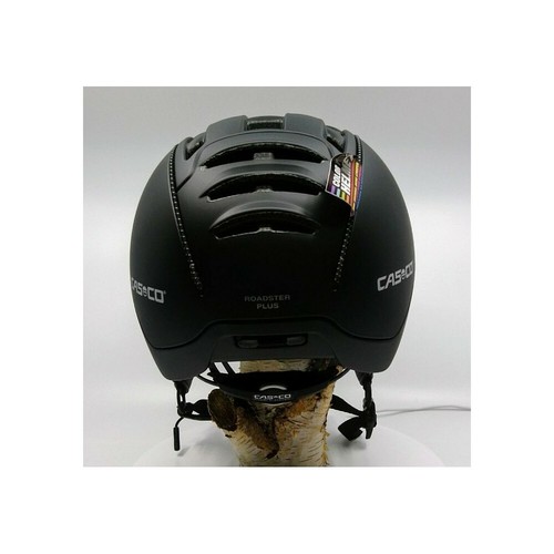 Casco bicicletta con visiera Casco Roadster Plus nero XL 60-63 cm - Foto 5 di 6