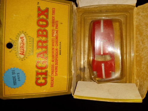 1967 Porsche 904 Aurora Cigarbox #6112 vintage antique toy sports car die-cast - Picture 5 of 10