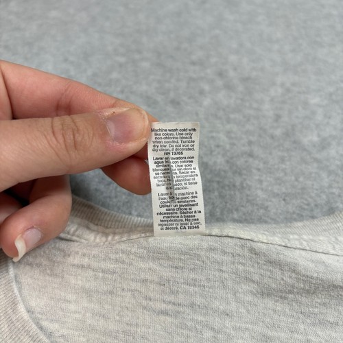 Vintage Cosmic Dreamer Myrtle Beach Shirt Men XL Gray Mushroom Celestial Rainbow - Picture 4 of 8