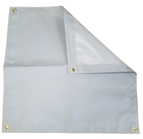 8' x 10' 10 oz. Telone impermeabile in vinile - Copertura attrezzatura rimorchio camion - Foto 4 di 7