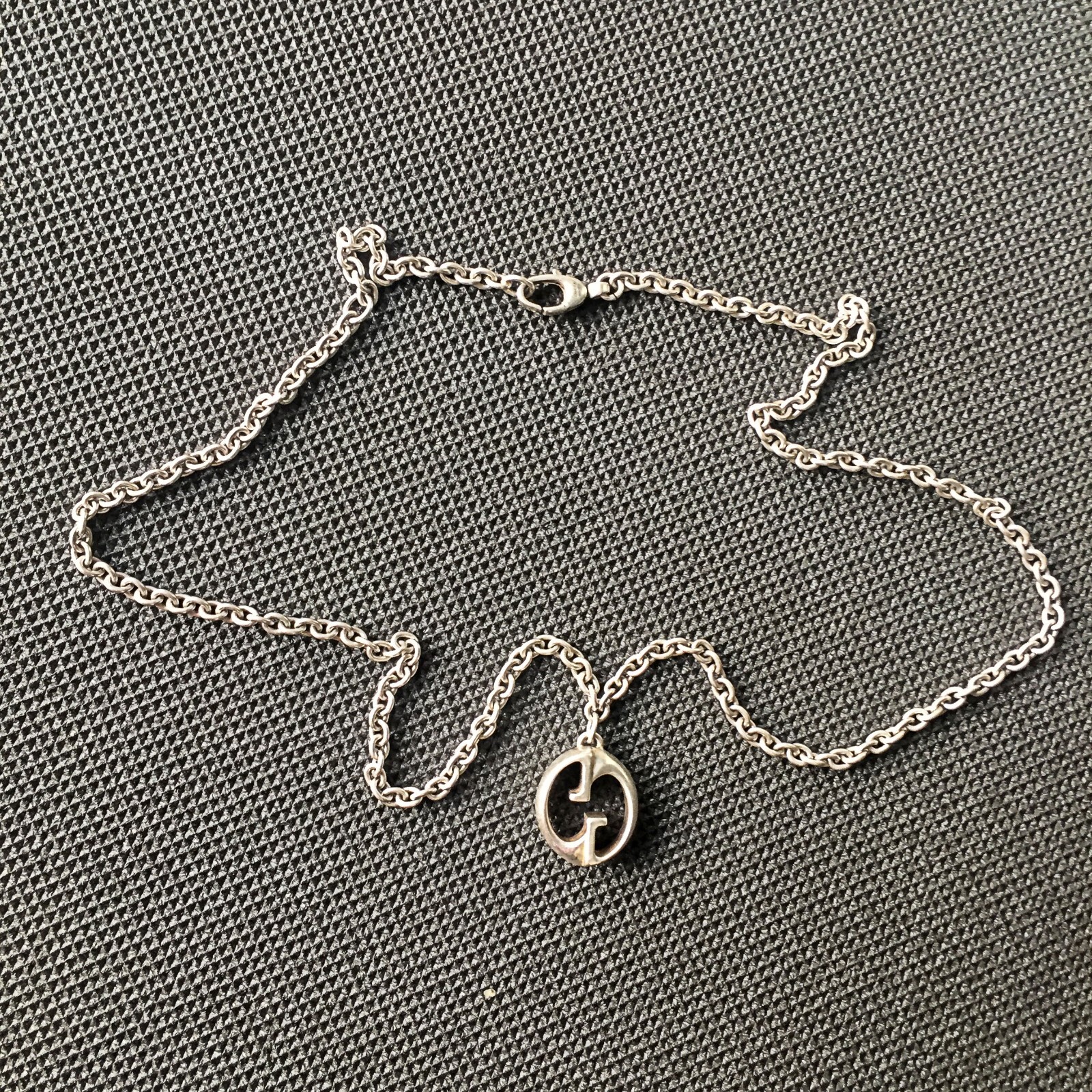 Gucci GG 925 Sterling Silver Necklace 22