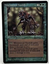 Wormwood Treefolk, The Dark, Magic the Gathering, MTG, LP/NM