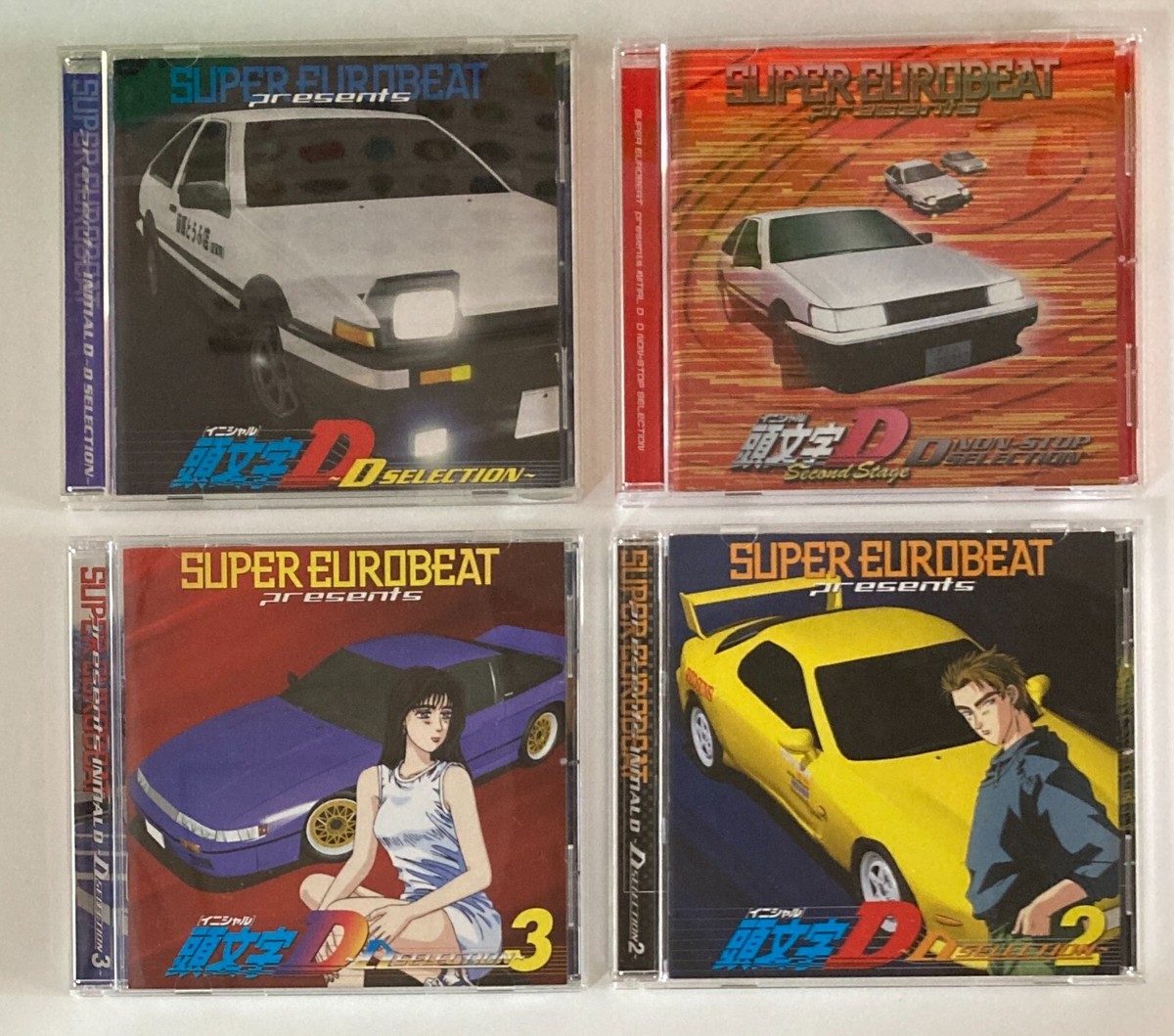 Super Eurobeat initial D Presents selection Audio CD D