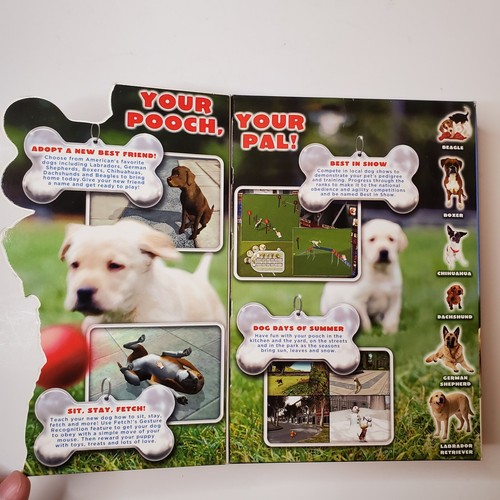 Vintage Fetch Boxed CD ROM Labrador Dog Training Simulator 2006 PC Game Y2K New - Picture 2 of 10