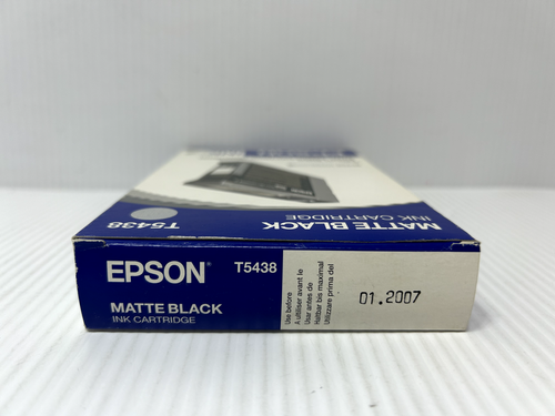 Cartuccia inchiostro nero opaco Epson originale scaduta T5438 - Foto 2 di 6
