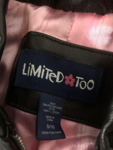 Limitierte Too Mädchen Lederjacke Größe S 10 guter Zustand! - Bild 3 von 3