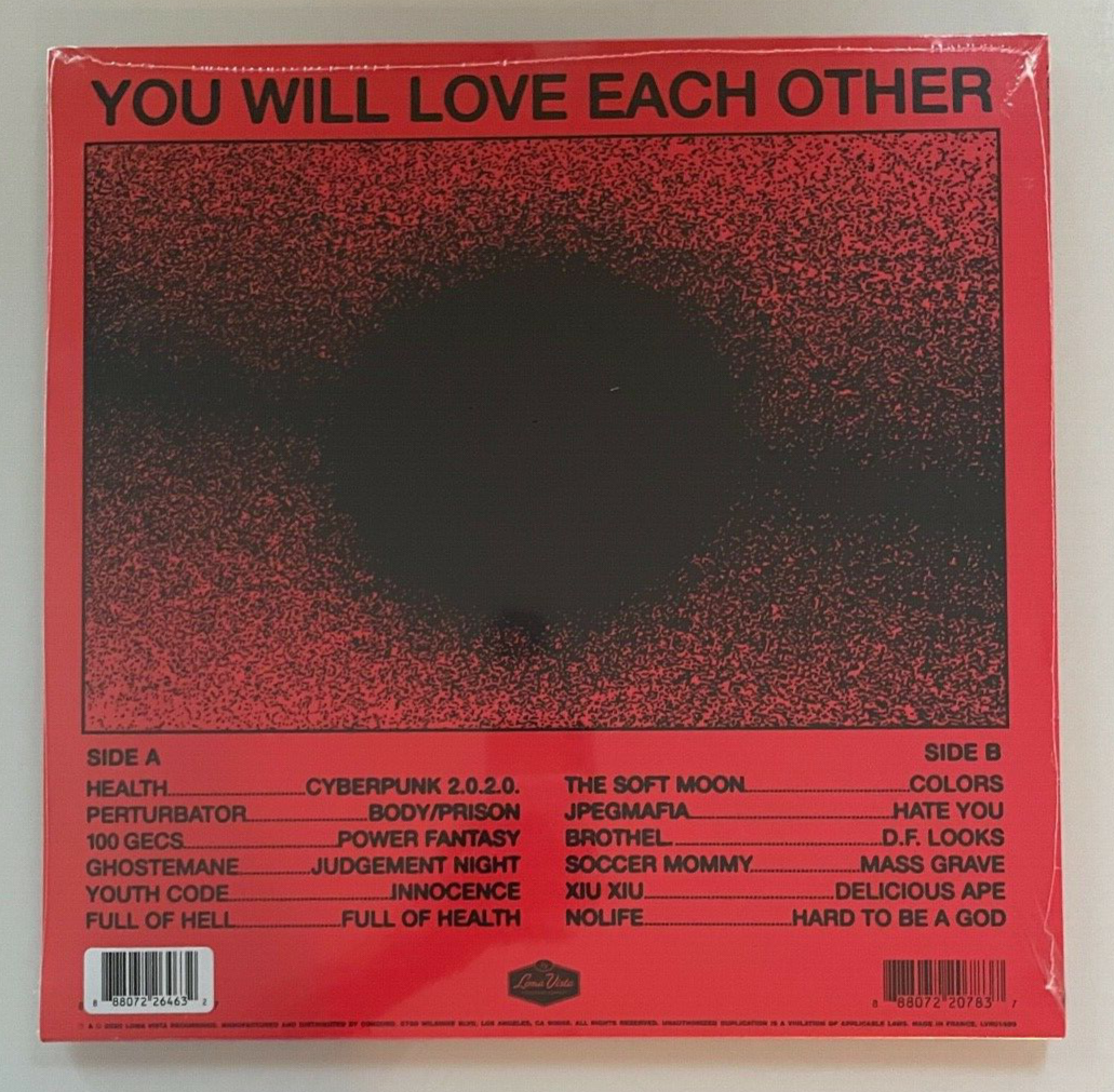 HEALTH - DISCO4 :: Part 1 LP Red Trans w/ Red Splatter Vinyl