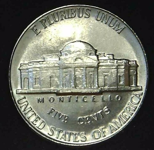 1995-D 5C Jefferson Nickel BU 21oc1217 - Imagen 2 de 2