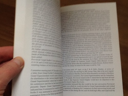 HISTORY OF THE PROVINCIAL GRAND ROYAL ARCH CHAPTER 1861-2007 (ANGUS+MEARNS) BOOK - Picture 8 of 10