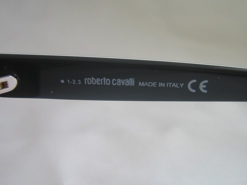 ROBERTO CAVALLI SUNGLASSES ALAMAK BLACK PRINT CAT EYE RC 796S 05B GENUINE BNWT - Picture 8 of 9