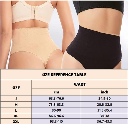 Donna Vita Media Tanga Guaina Mutande Contenitive Perizomi Intimo Modellante Tho - Foto 2 di 12