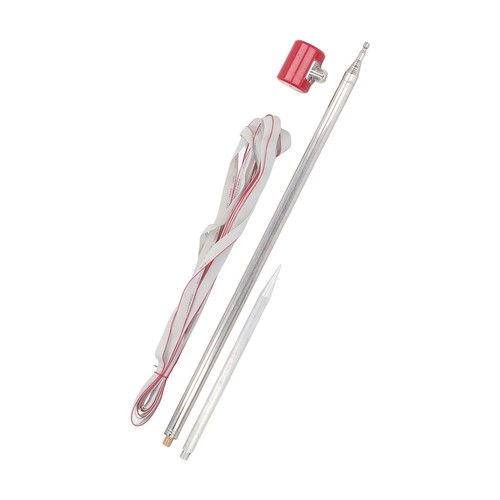 New 14M-30MHz Stainless Steel QRP HF Antenna For USDX Radio 1/4 Wavelength - Zdjęcie 12 z 16