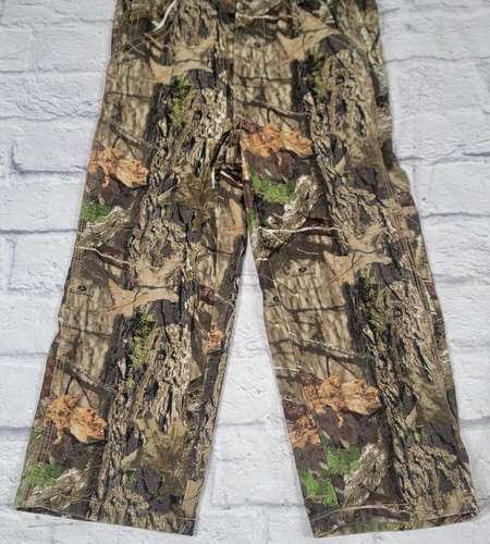 Kids John Deere sz 6 Camoflage Overalls Bibs Coveralls Green Brown Camo Mossy - Picture 3 of 9