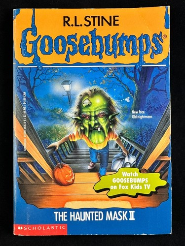 1st Print #36 The Haunted Mask 2 Goosebumps Book R.L. Stine Original Series 1995 - Picture 1 of 20