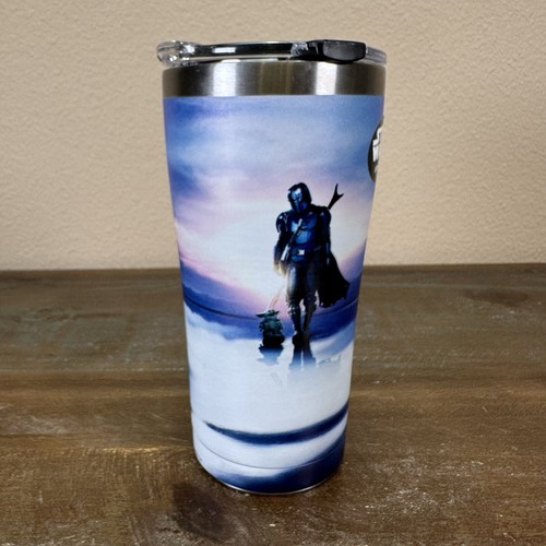 New Tervis Star Wars Mandalorian Tumbler Stainless Steel Vacuum Insulated 20 Oz - Picture 8 of 13