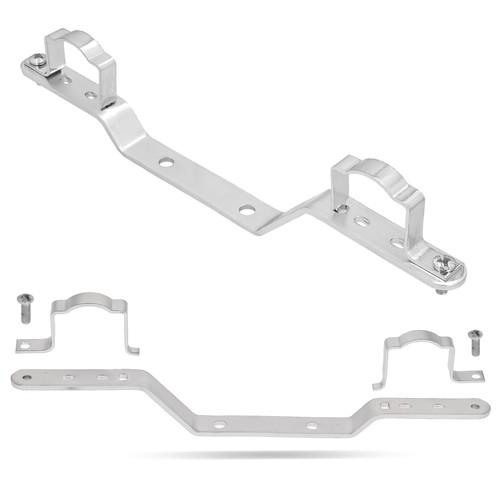 Verteiler-Ersatzhalterung Zentrale Fußbodenheizung Edelstahlhalterung - Bild 4 von 5
