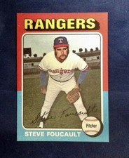 1975 #283 Steve Foucault Rangers  NM-MINT OR BETTER  Card ESTATE SALE FREE SHIP
