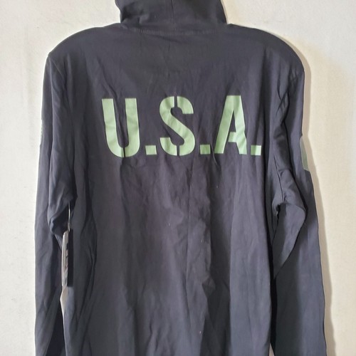 Oregon State Shirt Men Medium Black Long Sleeve Lightweight Hoodie OHT Support - Picture 8 of 12