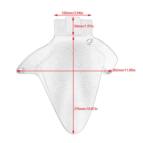 Parafango posteriore Parafango Splash Mud Guard per Honda CBR600RR Rear Fender - Picture 2 of 10