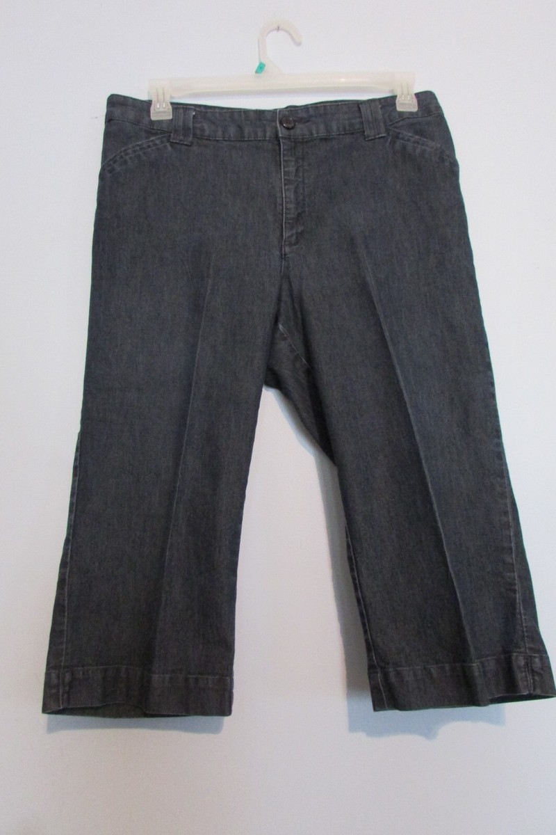COHINA×Lee SLIM DENIM Womens Lee Denim Cropped Jeans Size 14/M EUC!!! | eBay