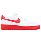 Nike Air Force 1 Low White Red Sole