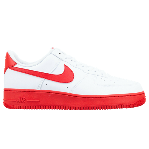 Nike Air Force 1 Low White Red Sole