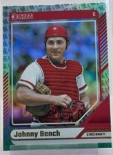 JOHNNY BENCH 2024 DONRUSS BASEBALL LIBERTY SP HOLO CINCINNATI REDS