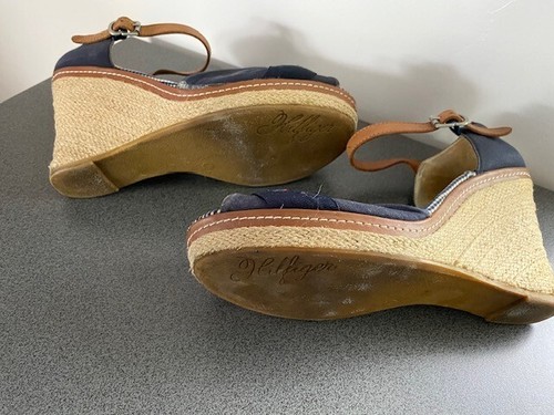 Tommy Hilfiger Damen Sommer Schuhe Gr.41 Keilsandaletten - Bild 3 von 5