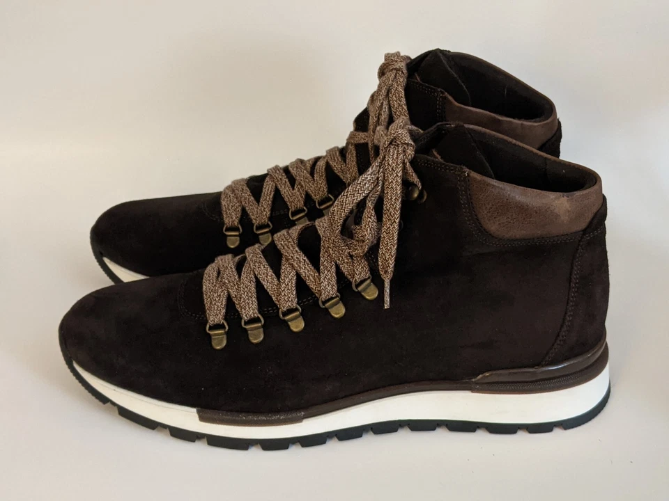 Kenneth Cole Hombres Diseño 10668 Talla 12 Marrón Gamuza Zapatos Botas NUEVO Foto 3 de 4