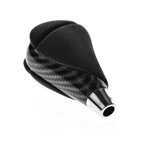 For Lexus IS250 2006 - 2012 Carbon Fiber Automatic Gear Stick Shift Knob Leather - Foto 6 di 7