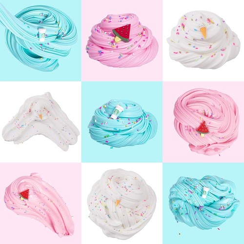 Deluxe Scented Slime Collection - Watermelon, Ice Cream, Ocean - 3 Pack - Picture 8 of 9