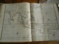 Carte des Costes de l'Asie sur l'Ocean contenant les Bancs...anno 1700, Mortier