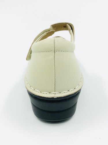 Spring Step Indulge Beige Leather Sandal Women's Size 39 / 8.5 - Picture 4 of 5