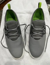 FootJoy Men's Superlites XP Golf Shoes Size 8.5 Gray White Green 58065