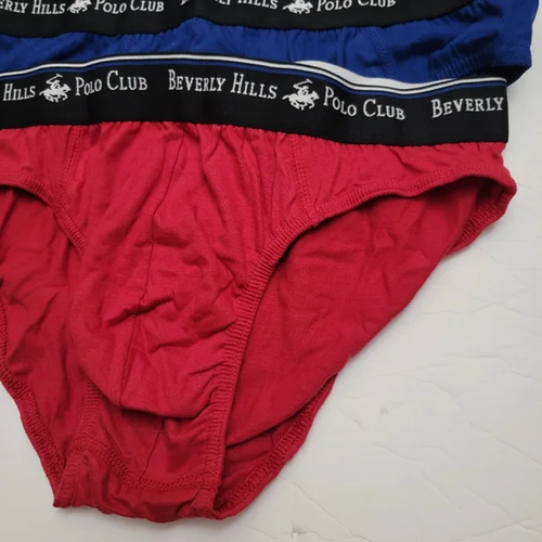 5 Pack Polo Club Men's Low Rise Briefs Limited Edition Size L 36-38 NEW - Picture 3 of 4
