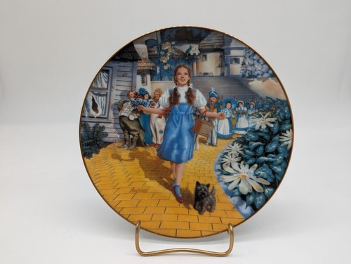 Knowles Wizard of Oz Follow the Yellow Brick Road Plate Limited Edition 1991 - Bild 4 von 7