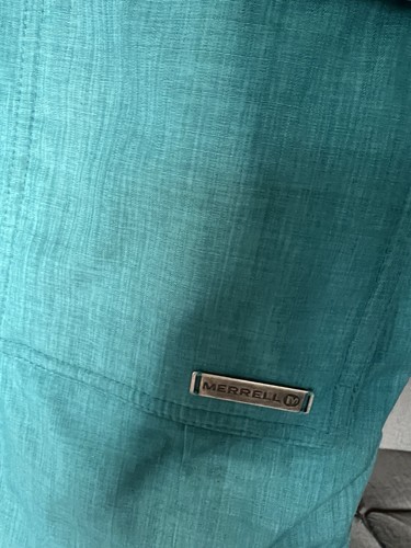 Merrell Teal Blue Lightweight Opti Shell Jacket Size XS - Picture 3 of 7