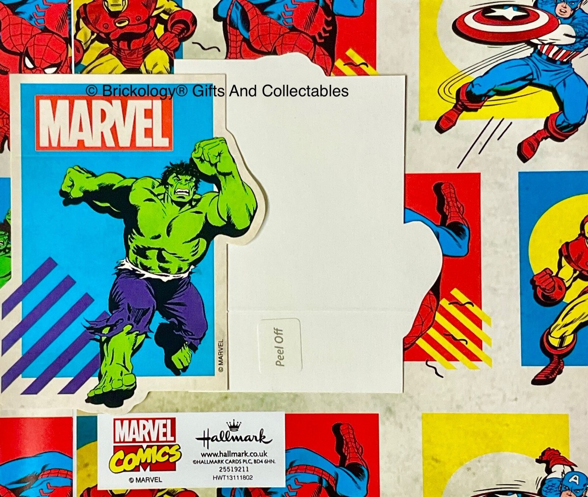 12 Page Comic Book Sticker Jungs Marvel Heroes Comic Maker With ...