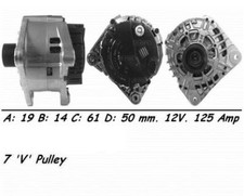 WAI Alternator for Renault Megane CC F4R770 / F4R771 2.0 Litre (11/2003-06/2009)
