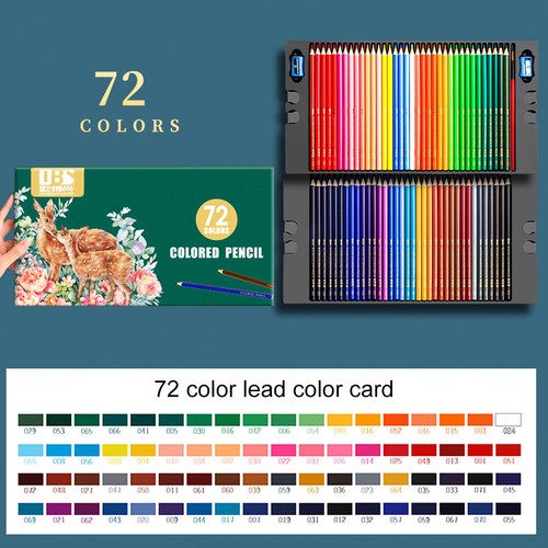 72 Farben Buntstifte Set Malstifte Farbstifte Zeichnen Zeichenstifte +2 Zubehör - Bild 6 von 15