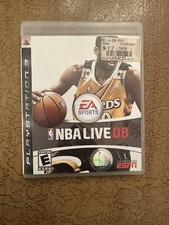 PlayStation 3 NBA Live 08 - EA Sports - Very Clean Disc Complete w/ Manual