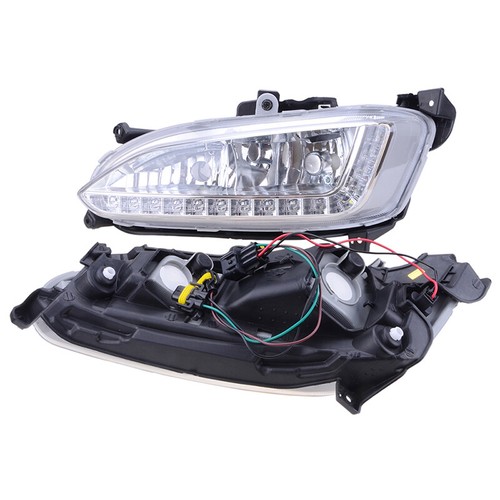 Para Hyundai IX45 Santa Fe Sport 2013 2015 RH LH Luz Antiniebla Luz para-hyundai-ix45-santa-fe-sport-2013-2015-rh-lh-luz-antiniebla-luz