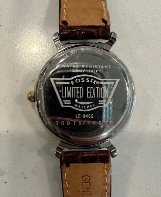 Vintage Fossil Golf Tournament Limited Edition Ladies Watch  display picture 2