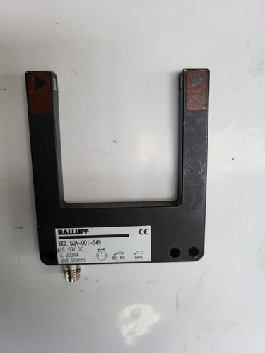 BALLUFF BGL50A-001-S49 PHOTOELECRIC FORK SENSOR (IN32S2) - Picture 2 of 4